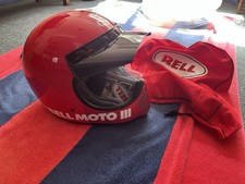 Bell Moto 3 Motorcycle Helmet Red Size Xl picture