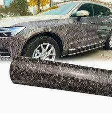 7D Premium Matte Gloss Black Carbon Fiber Vinyl Wrap Bubble Free Air Release 6D picture