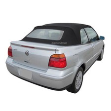 Fits Volkswagen Cabrio 2001-02 Convertible Top & Heated Glass Window Black Vinyl picture