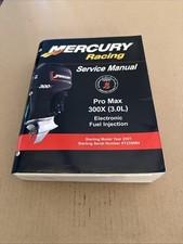Mercury Racing Pro Max 300X 3.0L EFI OEM Service Shop Repair Manual 90-840514R01 picture