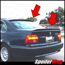 SpoilerKing  (284R/284G) COMBO Rear duckbill spoiler & window wing Fits: BMW e39 picture