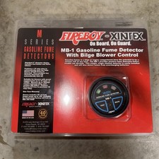 Fireboy Xintex MB-1 Gasoline Fume Detector 2” Round Bezel NOS Display picture