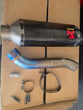 2021 - 2027 Rsv4 / Tuono V4 Akrapovic Slip On + Titanium Link Pipe picture