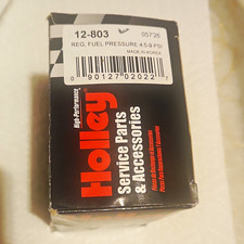 Holley 12-803 Chrome Fuel Pressure Regulator picture