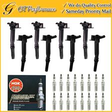 Quality Ignition Coil & NGK Spark Plug 16PCS for 18-21 Ford F-250 Super Duty V8 picture