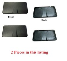 2 X New Sun Visor Vanity Mirror Cover Replacement Lid For Corvette C6 picture