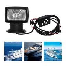 New 100W 360° Rotating Remote Control Searchlight Spotlight for Boat Car Offroad picture