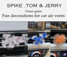 Fun Tom And Jerry chase car air conditioning vent decoration windmill Car Anime picture