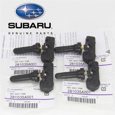 4PCS OEM TPMS Tire Pressure Sensors Kit 28103AJ00A 28103SA001 for Subaru WRX NEW picture