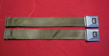 1966 - 67 Chevelle 442 GTO GS SS 396 deluxe carriage gold buckle side seat belts picture