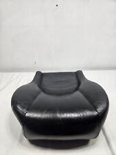 01-06 Jaguar XKR Right Front BOTTOM BLACK Leather Seat Cushion & Upholstery *LEG picture