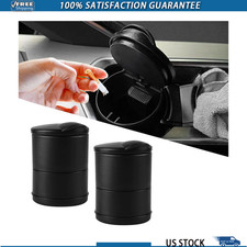 2PCS Portable Car Ashtray Lid, Smokeless Self-Extinguishing CigaretteColor: 2PCS picture