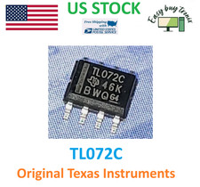 12pcs TL072C SMD-8 LOW NOISE J-FET DUAL OPERATIONAL AMPLIFIERS RH picture