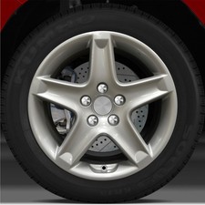 17x8 Factory Wheel (Bright Fine Metallic Silver) For 2005-2006 Acura TL picture