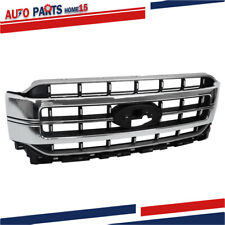 Front Bumper Upper Grille For 2021 2022 2023 Ford F150 Chrome ML3Z-8200-FA picture