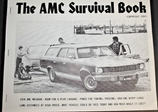 AMC Survival Book - Vintage American Motors Parts, Specs & Technical Guide 106pp picture