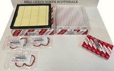 LEXUS OEM FACTORY TUNE UP KIT 2013-2018 ES350 FILTERS, SARK PLUGS & GASKETS picture