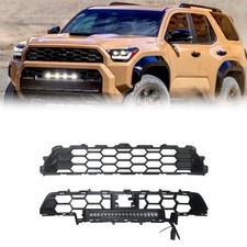Front Replacement Grille for 4Runner 2025,(Upper & Lower Grille + Light Bar) picture