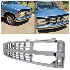 Front Grille Chrome For Chevrolet C1500 K1500 1988-93 89 90 91 92 For 15981106 picture