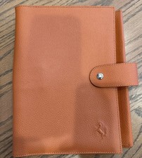 Ferrari F355 360 550 Schedoni Leather Owners Manual Pouch Wallet - Made In Italy picture