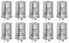 TEN (10) pcs 2-Prong Thermal Turn Signal Flasher Relay FL577, Extra Loud 552/536 picture