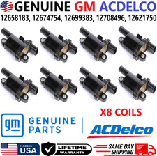 OEM GENUINE GM x8 Ignition Coils For 2014-2022 Cadillac Chevrolet GMC, 12674754 picture