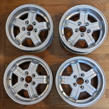 Volvo 240 242 244 245 GLT Turbo Virgo Rims, Set of Four(4) picture