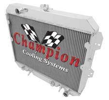 ER Champion 3 Row All Aluminum Radiator for 1981 - 1983 Nissan 280ZX L6 Engine picture