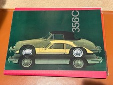 1964 1965 Porsche 356 356C Vintage Car Sales Brochure Catalog -+ Red Glove Broch picture