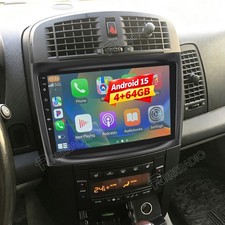10in 4+64G Android15 Car Stereo Radio GPS Carplay For Cadillac CTS SRX 2003-2007 picture