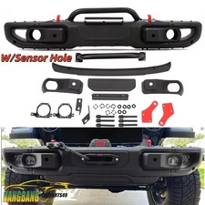 Steel Front Bumper Kit For Wrangler JL Rubicon / Gladiator 2018-2026 10th Style picture