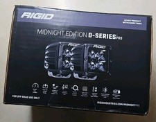 Rigid Industries D Series PRO Midnight Edition - Flush Mount - Pair picture
