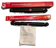 Pair Set of 2 Rear KYB Shock Absorbers For Nissan QX4 Infiniti Pathfinder picture