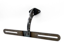 Universal Custom Steel Drilled License Plate Bracket For Street Hot Rod picture