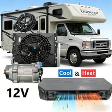 US Universal 12V DC Air Conditioner 12000 BTU Cool&Heat for Car Truck Pickup Van picture