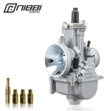 NIBBI PWK 30mm Pre-Jetted Carburetor For Suzuki Yamaha Quad Pit Dirt Bike ATV picture
