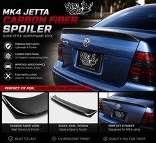 Molded Duck Bill Carbon Fiber Abs Look Spoiler For Mk4 Volkswagen Jetta Bora  Vw picture
