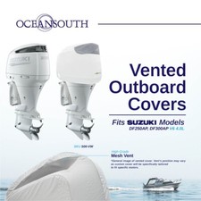 Oceansouth Outboard Motor Vented Cover for Suzuki DF250AP, DF300AP V6 4.0L picture
