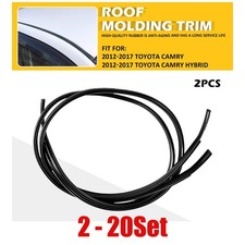2-20PCS Exterior Roof Molding Sealing Trim Kit Left&Right for 12-17 Toyota Camry picture