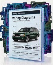 1997 Oldsmobile Bravada Complete Color Electrical Wiring Diagrams PDF on USB picture