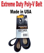 Serpentine Belt Extreme Duty Poly-V Belt CONTINENTAL 4081346X (Made in USA) picture