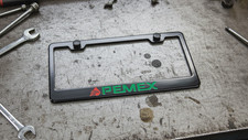 Pemex Hecho En Mexico Mexican Petróleos Mexicanos Car License Plate Frame picture