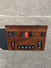 93-95 MERCEDES W124 E420 A/C HEATER CLIMATE CONTROL SWITCH PANEL W/ BEZEL OEM picture
