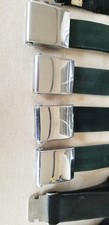 OEM Vintage Original 1960's Chysler Mopar Chrome Seat Belt Set - Lap Belts picture