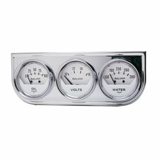 AutoMeter Oil Pressure/Water Temperature 2in 0-100 PSI/16 Volt AutoGage picture