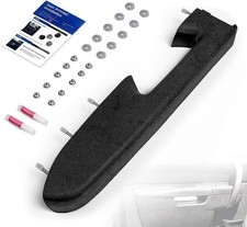 22818465 Driver Armrest Repair Chevy Silverado GMC Sierra 2010-2014 Black picture