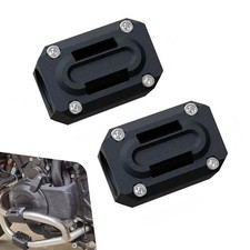 2 PCS Motorcycle Engine Guard Bumper Protection Block, 2 PCS, Black picture