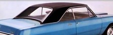 1967 - 1976 DODGE DART & SWINGER, PLYMOUTH SCAMP BLACK BOAR VINYL TOP OE picture
