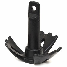 Extreme Max Boat River Anchor 3006.6557 | 18 LB Coated Black picture