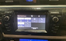2014-2016 TOYOTA COROLLA Audio Equipment Radio Display And Receiver 86140-02050 picture